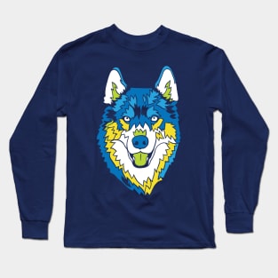 A Cool Husky Long Sleeve T-Shirt